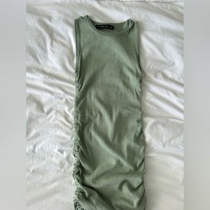 Lioness military minds mini dress in sage